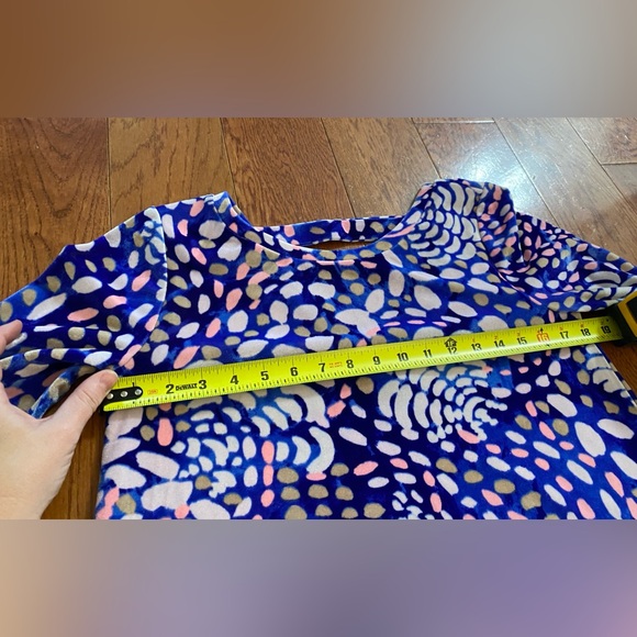 Lilly Pulitzer Olive Swing Dress in Bwckon Blue Sparkling Grotto - Picture 5 of 8